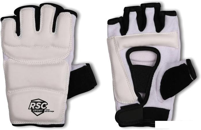 Перчатки для единоборств RSC Sport PU 3650 L (белый) - фото 1 - id-p225808775