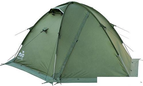 Экспедиционная палатка TRAMP Rock 2 v2 (зеленый) - фото 1 - id-p225817239