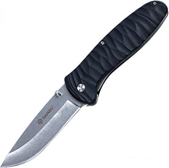 Складной нож Ganzo G6252-BK (черный) - фото 1 - id-p226011729