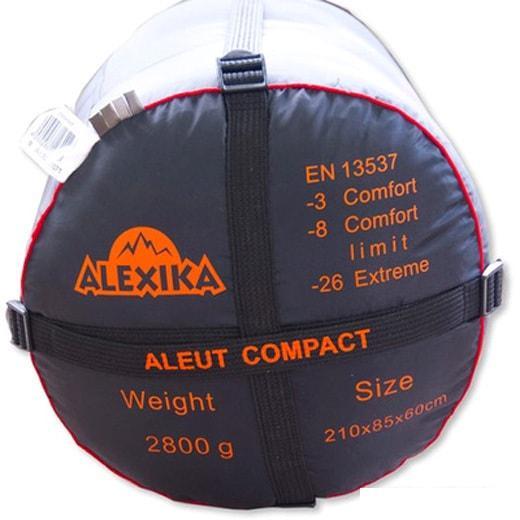 Спальный мешок AlexikA Aleut (оливковый, правая молния) - фото 2 - id-p225813123