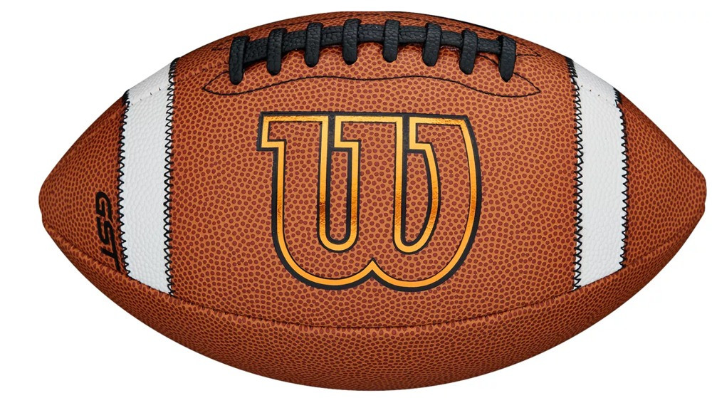 Мяч для американского футбола Wilson GST Official Composite - фото 2 - id-p226204013