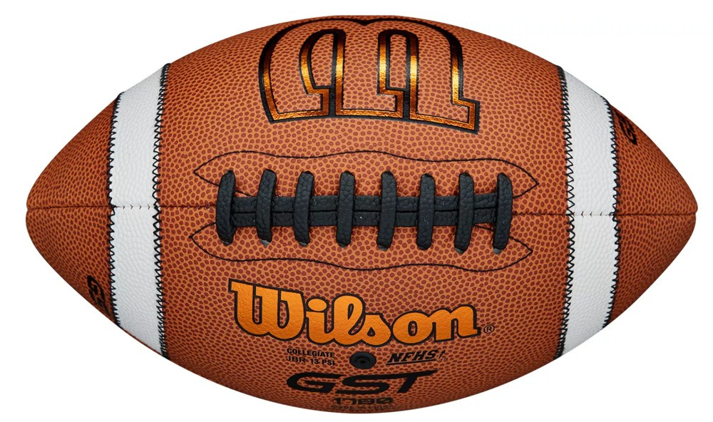 Мяч для американского футбола Wilson GST Official Composite - фото 4 - id-p226204013