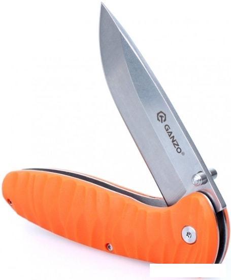 Складной нож Ganzo G6252-OR (оранжевый) - фото 4 - id-p226011731