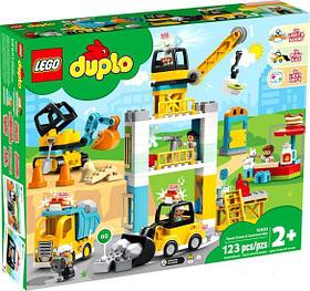 Конструктор LEGO Duplo 10933 Башенный кран на стройке