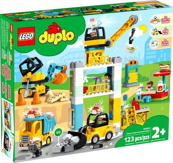Конструктор LEGO Duplo 10933 Башенный кран на стройке - фото 1 - id-p225927191