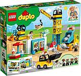 Конструктор LEGO Duplo 10933 Башенный кран на стройке, фото 2