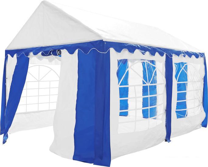 Тент-шатер Sundays Party 3x4 (белый/синий) - фото 1 - id-p225810196
