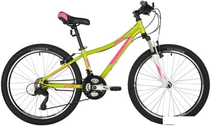 Велосипед Foxx Camellia 24 р.12 2021 (зеленый) - фото 1 - id-p225810219