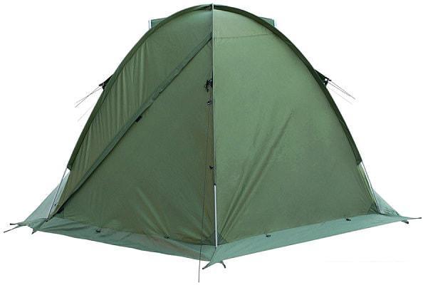 Экспедиционная палатка TRAMP Rock 4 v2 (зеленый) - фото 2 - id-p225817284