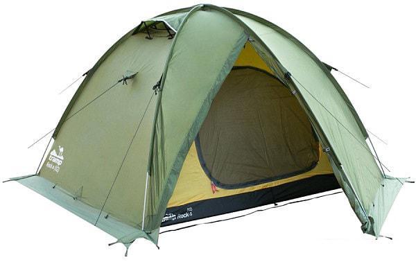 Экспедиционная палатка TRAMP Rock 4 v2 (зеленый) - фото 6 - id-p225817284