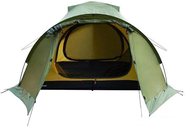 Экспедиционная палатка TRAMP Mountain 2 v2 (зеленый) - фото 2 - id-p225817295
