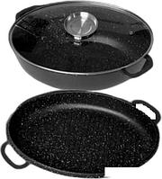 Набор сковород Platinum DAVR1003 (черный)