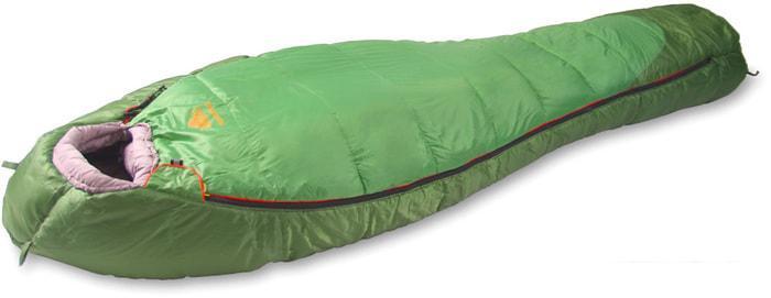 Спальный мешок AlexikA Mountain (зеленый, молния справа) - фото 2 - id-p225817307