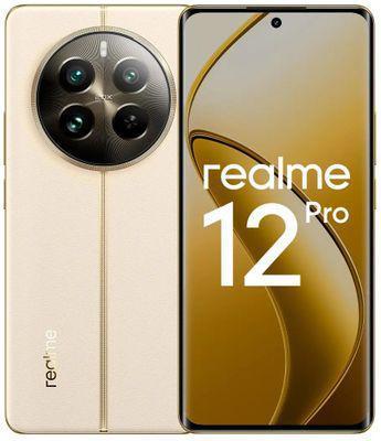 Смартфон REALME 12 Pro 5G 8/256Gb, RMX3842, бежевый - фото 1 - id-p225820027