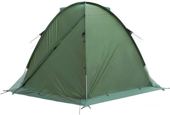 Экспедиционная палатка TRAMP Rock 3 v2 (зеленый) - фото 2 - id-p225817317