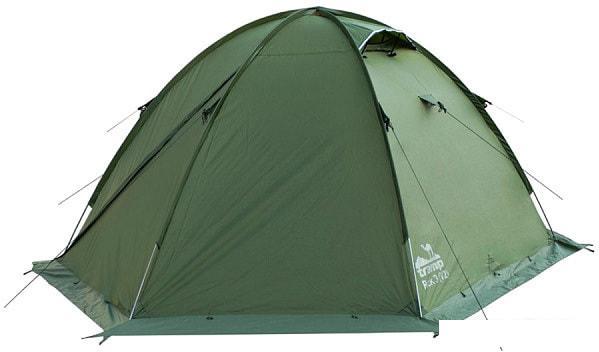 Экспедиционная палатка TRAMP Rock 3 v2 (зеленый) - фото 5 - id-p225817317