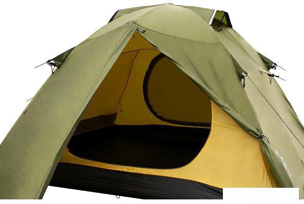 Экспедиционная палатка TRAMP Peak 3 v2 (зеленый) - фото 3 - id-p225817320