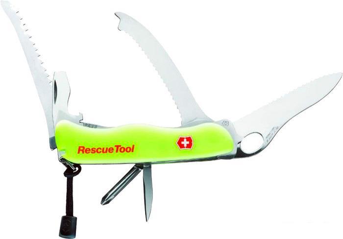 Туристический нож Victorinox RescueTool One Hand (0.8623.MWN) - фото 1 - id-p226011845