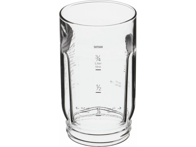 Чаша блендера для кухонного комбайна Bosch 00081169 (стекло, емкость 750мл) - фото 2 - id-p35832543
