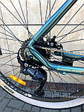 Велосипед Foxter Dallas 1*9 Cues Чёрно-зелёный, фото 4