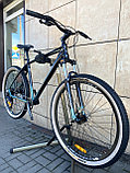 Велосипед Foxter Dallas 1*9 Cues Чёрно-зелёный, фото 5