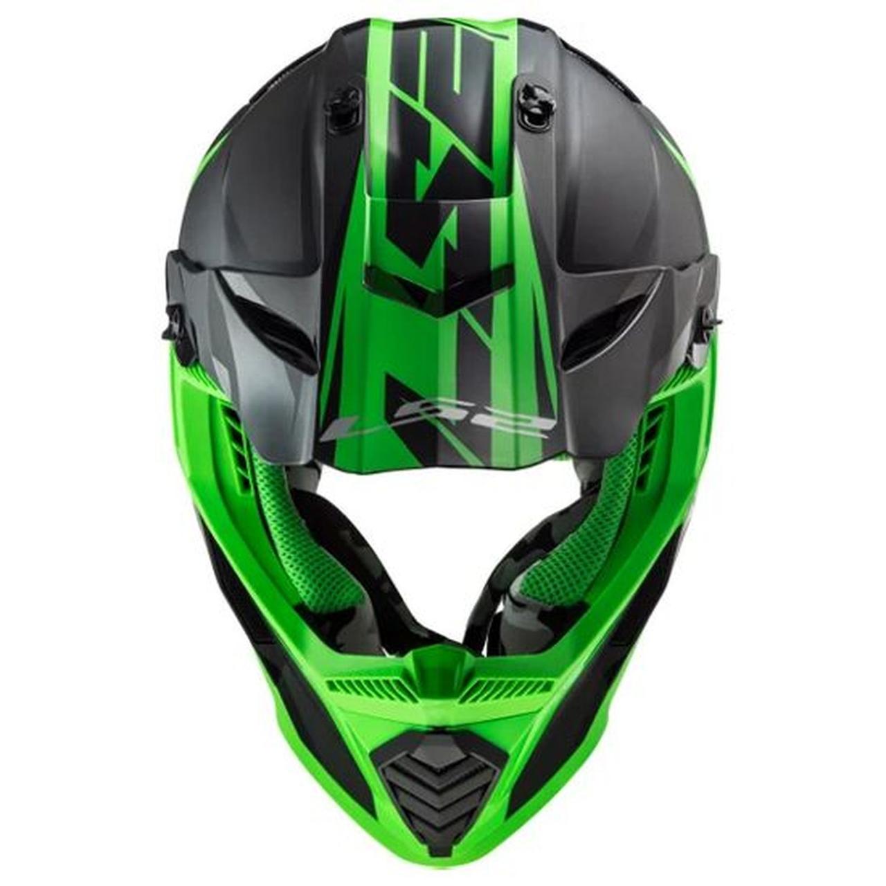 Шлем LS2 MX437 FAST EVO ROAR - фото 3 - id-p226205342