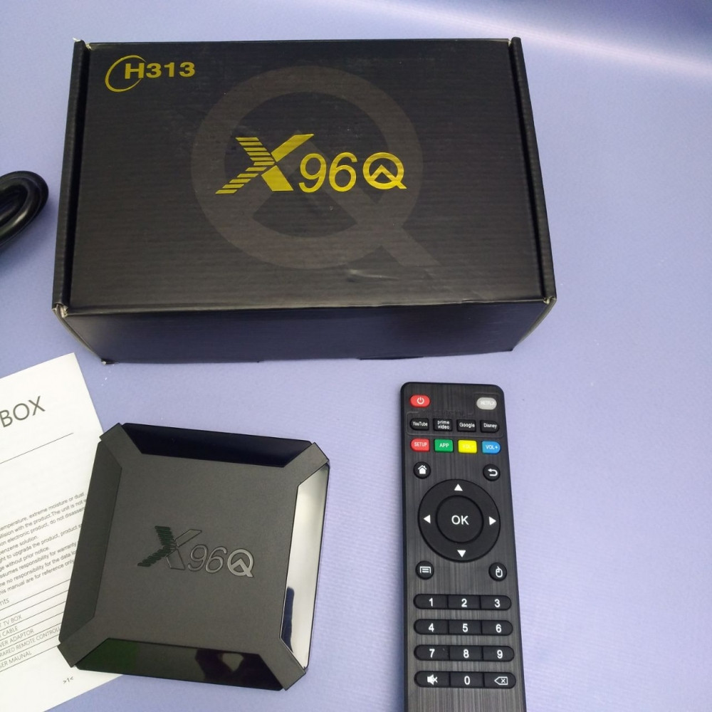 ТВ-приставка Android Smart TV Box X96 Q 1GB/8GB Wi-FiПульт д/у - фото 4 - id-p226205491