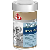 Пивные дрожжи для кошек и собак 8in1 Excel Brewer's Yeast, 260 таб