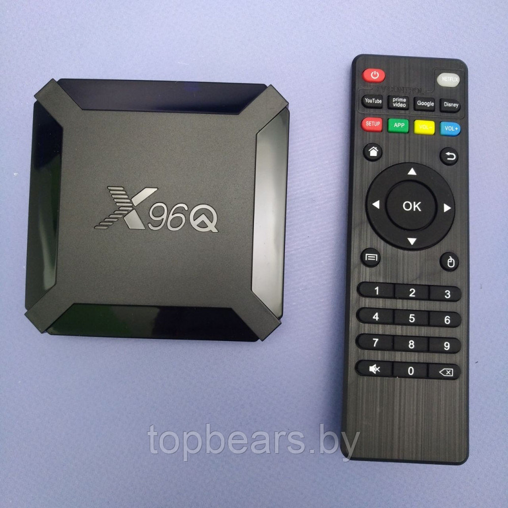 ТВ-приставка Android Smart TV Box X96 Q 1GB/8GB Wi-FiПульт д/у - фото 7 - id-p226205755