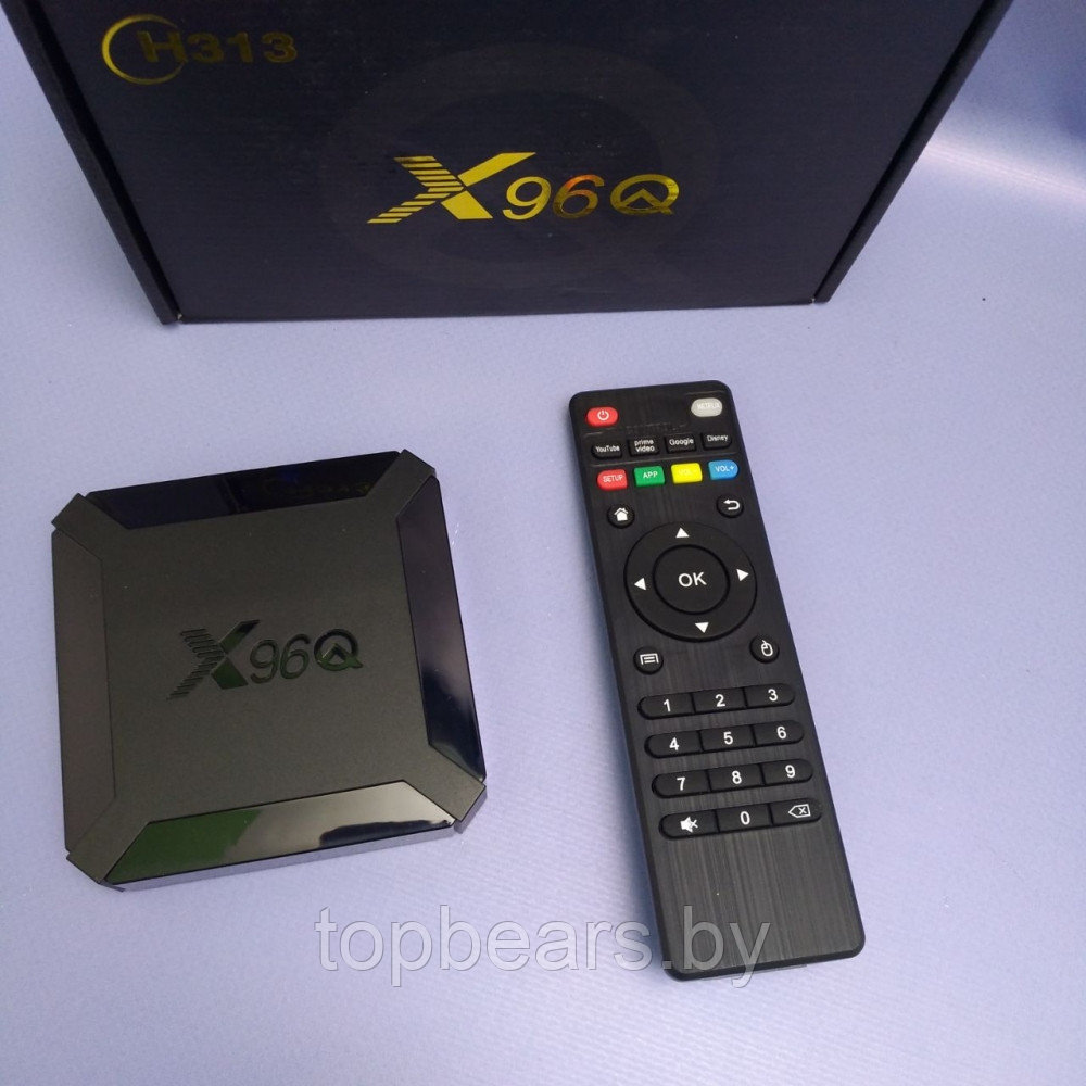 ТВ-приставка Android Smart TV Box X96 Q 1GB/8GB Wi-FiПульт д/у - фото 9 - id-p226205755