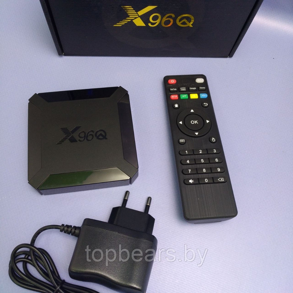ТВ-приставка Android Smart TV Box X96 Q 1GB/8GB Wi-FiПульт д/у - фото 10 - id-p226205755