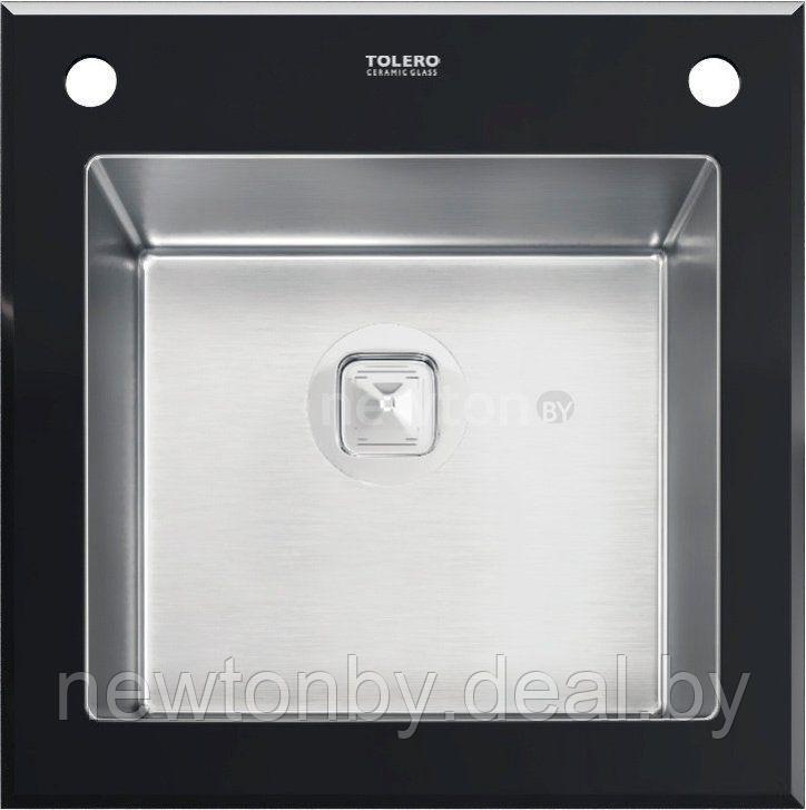 Кухонная мойка Tolero Ceramic glass TG-500 (черный) - фото 1 - id-p226205765