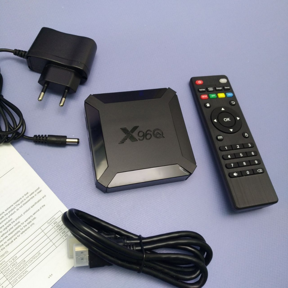 ТВ-приставка Android Smart TV Box X96 Q 1GB/8GB Wi-FiПульт д/у - фото 8 - id-p226206017