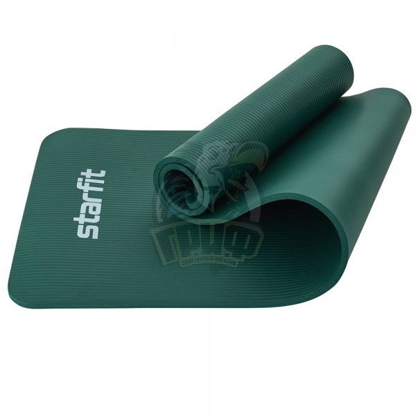 Коврик гимнастический для йоги Starfit NBR 12 мм (изумрудный) (арт. FM-301-12-IZ) - фото 1 - id-p226205444