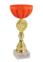 Кубок на мраморной подставке , высота 24 см, чаша 10 см арт. 432-240-100
