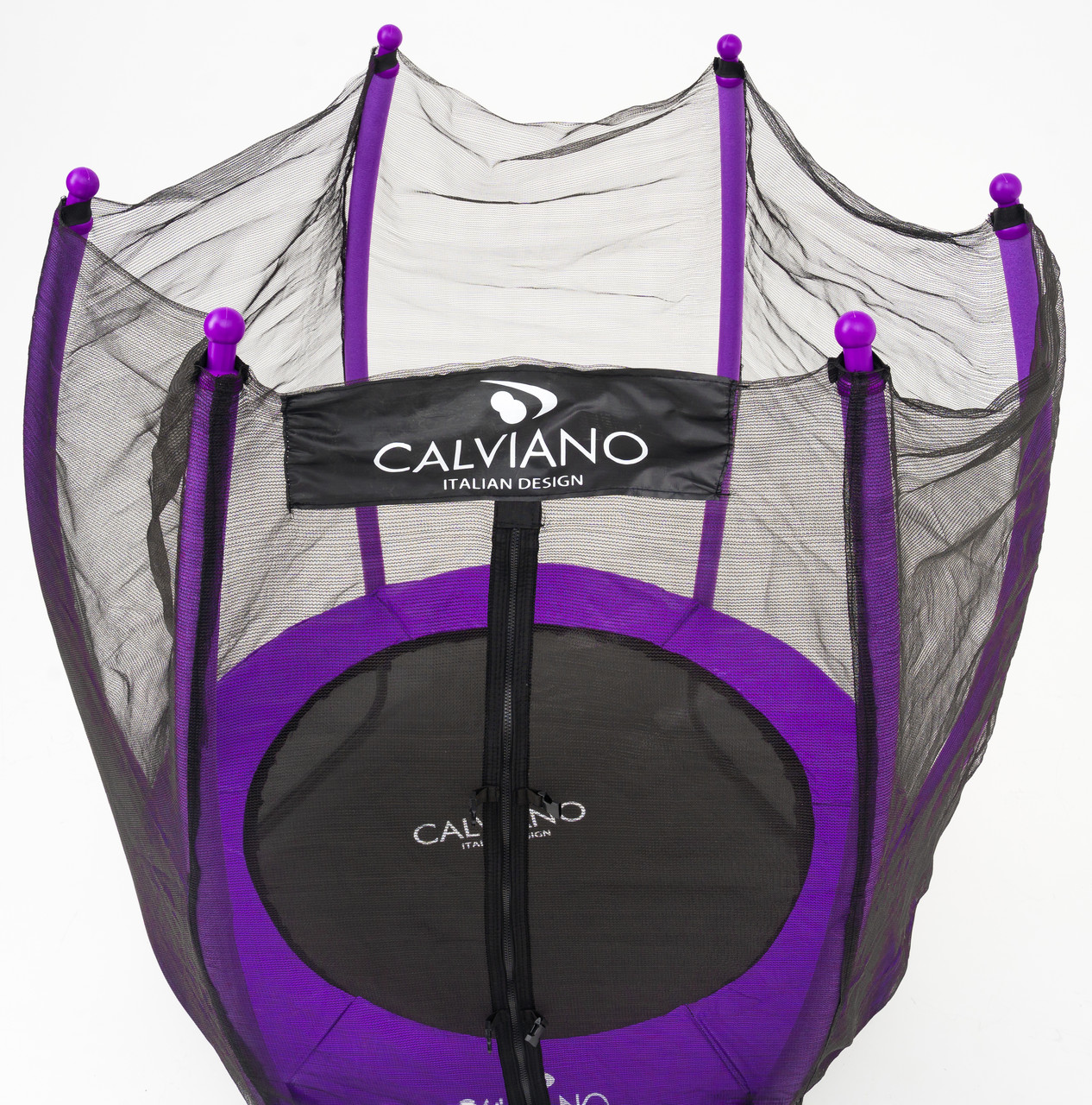 Батут Calviano 140 см - 4,5ft OUTSIDE master Фиолетовый - фото 5 - id-p226206241