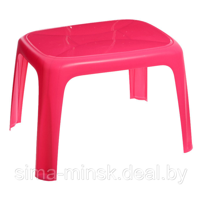 Стол детский пластиковый "Розовый" 10200112 - фото 1 - id-p226210350