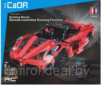 Конструктор управляемый CaDa Ferrari / C51009W - фото 4 - id-p226212233