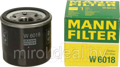 Масляный фильтр Mann-Filter W6018 - фото 2 - id-p226212858