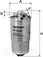 Топливный фильтр Filtron PP839/5