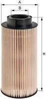 Топливный фильтр Hengst E68KP01 D73