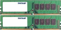 Память DDR4 2x8GB 2666MHz Patriot PSD416G2666K Signature RTL PC4-21300 CL19 DIMM 288-pin 1.2В kit single rank