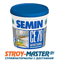 Шпатлевка SEMIN CE 78 NEW, синяя крышка, 25 кг.