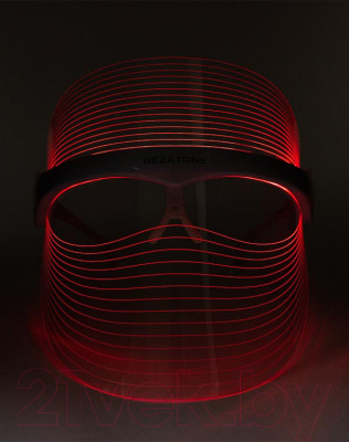 Светодиодная маска для омоложения кожи лица Gezatone m1030 / 1301292 - фото 3 - id-p226215327