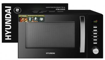 Микроволновая Печь Hyundai HYM-D3028 23л. 900Вт черный/серебристый - фото 1 - id-p226215925