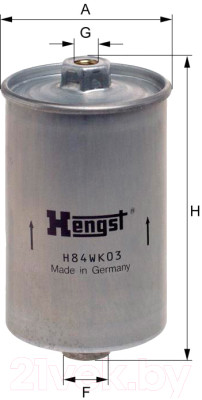 Топливный фильтр Hengst H84WK03 - фото 1 - id-p226223994