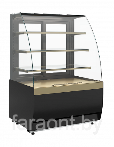 Кондитерская витрина нейтральная Carboma FLANDRIA  K70 N 0,9-1 LIGHT (версия 2.0)