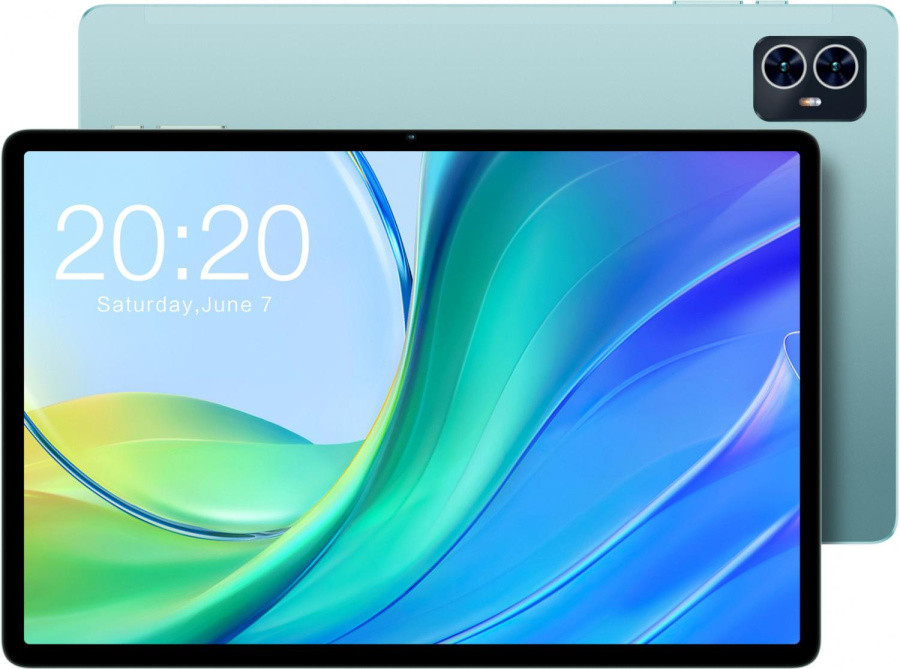 Планшет Teclast M50 T606 (1.6) 8C RAM6Gb ROM128Gb 10.1" IPS 1280x800 3G 4G Android 13 голубой 13Mpix 5Mpix BT - фото 1 - id-p226226283