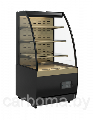 Кондитерская витрина Carboma FLANDRIA K70 VM 0,6-2 STANDARD открытая, горка (версия 2.0) +4...+12