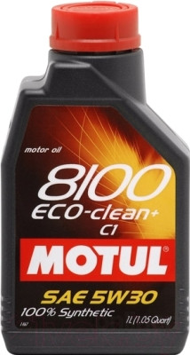 Моторное масло Motul 8100 Eco-clean + 5W30 / 101580 - фото 1 - id-p226219182